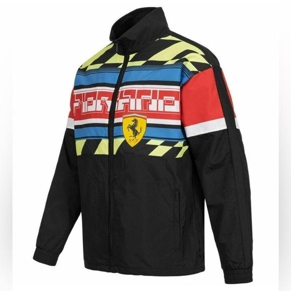 Puma Scuderia Ferrari Woven Jacket men size large - Picture 2 of 6